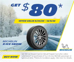 2025 Michelin Winter Tire Promotion